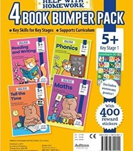 Maths/Phonics/Reading/Writing/Tell the Time 5+ Key Stage 1 (5 Books Pack)